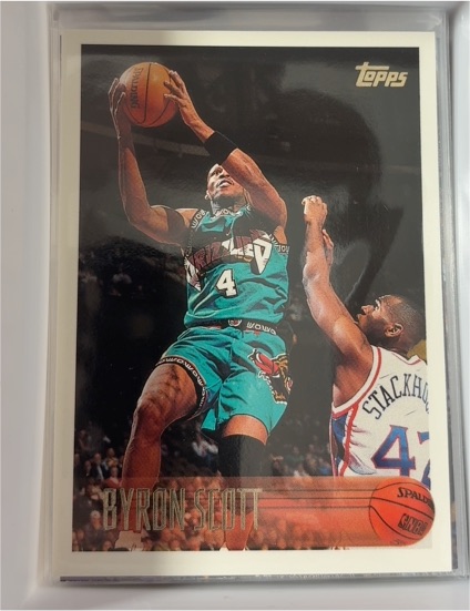 1996-97 Topps #37 Byron Scott — front