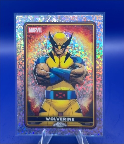 2025 Topps Chrome Deadpool #5 Wolverine — front