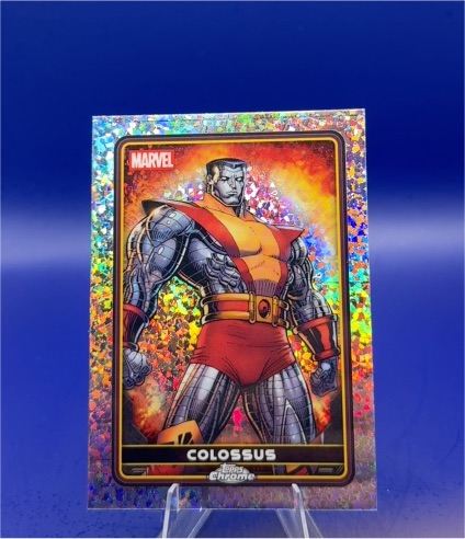2025 Topps Chrome Deadpool #6 Colossus — front