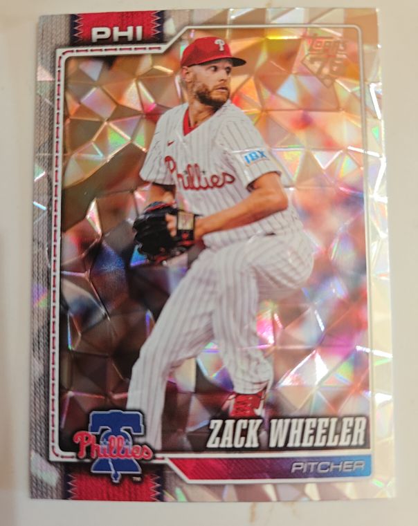 2026 Topps Series 1 #261 Zack Wheeler — front
