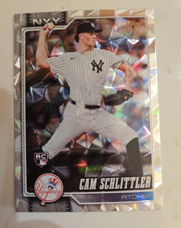 2026 Topps Series 1 #111 Cam Schlittler — front
