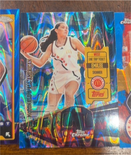 2025 Topps Chrome McDonald's #HR-35 Emilee Skinner — front