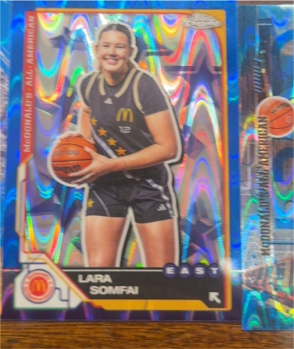2025 Topps Chrome McDonald's All American #23 Lara Somfai — front