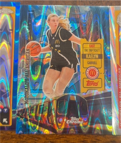 2025 Topps Chrome McDonald's All American #HR-22 Kaelyn Carroll — front