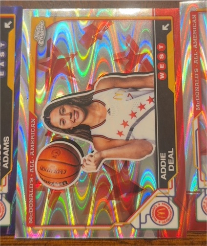 2025 Topps Chrome McDonald's All American #67 Addie Deal West — front