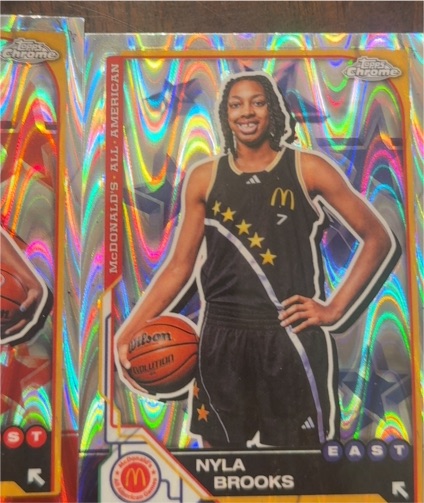 2025 Topps Chrome McDonald's All American #26 Nyla Brooks — front