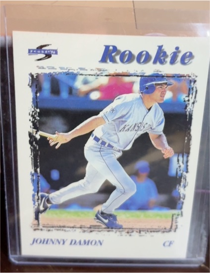 1996 Score #223 Johnny Damon Rookie — front