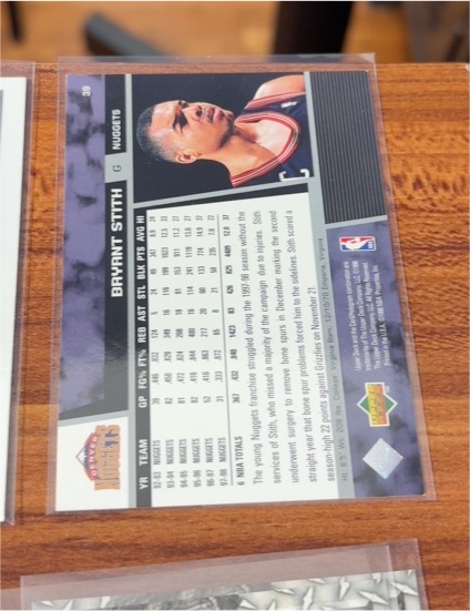 1992-93 Upper Deck #9 Bryant Stith — front