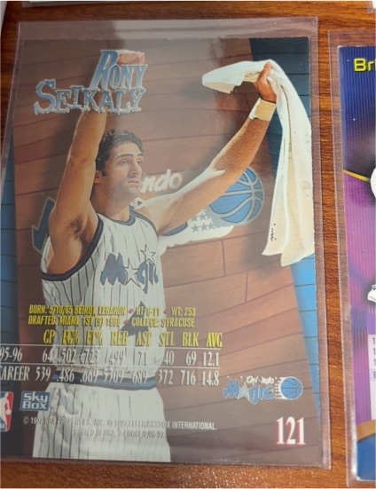 1994-95 Skybox #121 Rony Seikaly — front