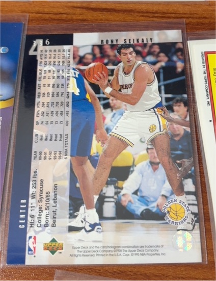 1996-97 Upper Deck Collector's Choice #56 Rony Seikaly — front