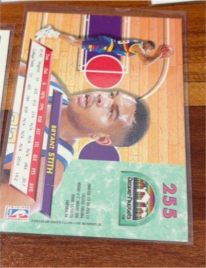 1993-94 Upper Deck #255 Bryant Stith — front