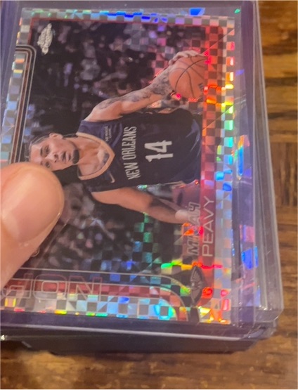 2025-26 Topps Chrome #291 Micah Peavy — front