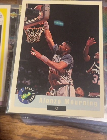 1992 Classic Draft Picks Promo #2 Alonzo Mourning — front
