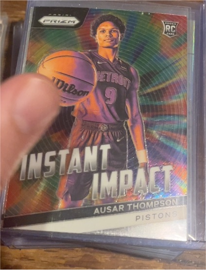 2023-24 Panini Prizm #2 Ausar Thompson Instant Impact RC — front