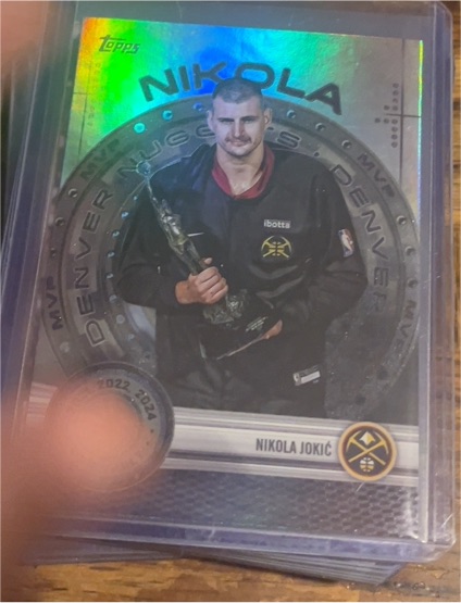 2025-26 Topps MVP Vault #MVP-1 Nikola Jokić — front