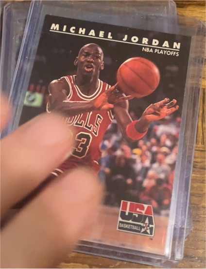1992 Skybox USA #42 Michael Jordan — front