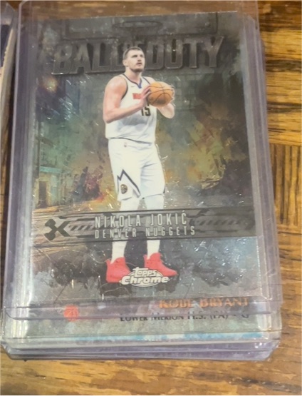 2025-26 Topps Chrome NBA Ball of Duty #BD-3 Nikola Jokic — front
