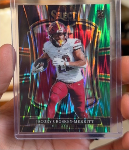 2025 Panini Select #188 Jacory Croskey-Merritt — front