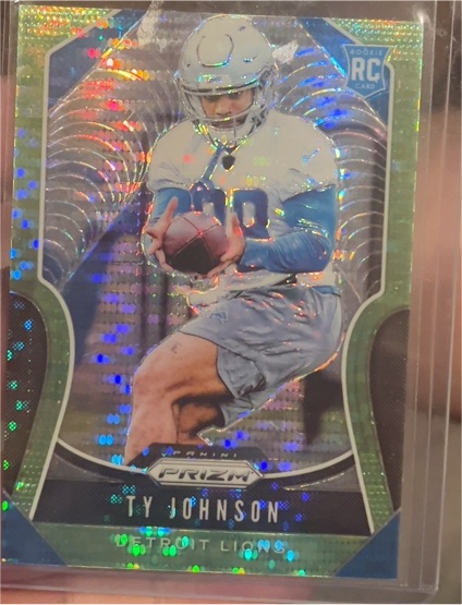 2019 Panini Prizm #399 Ty Johnson — front