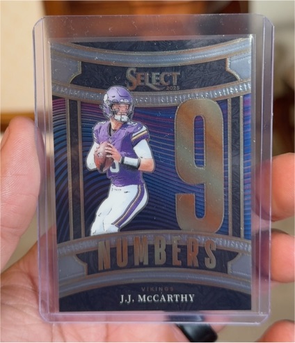 2025 Panini Select #14 J.J. McCarthy — front
