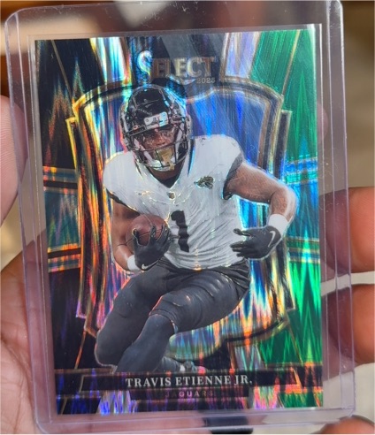 2025 Panini Select #130 Travis Etienne Jr. — front