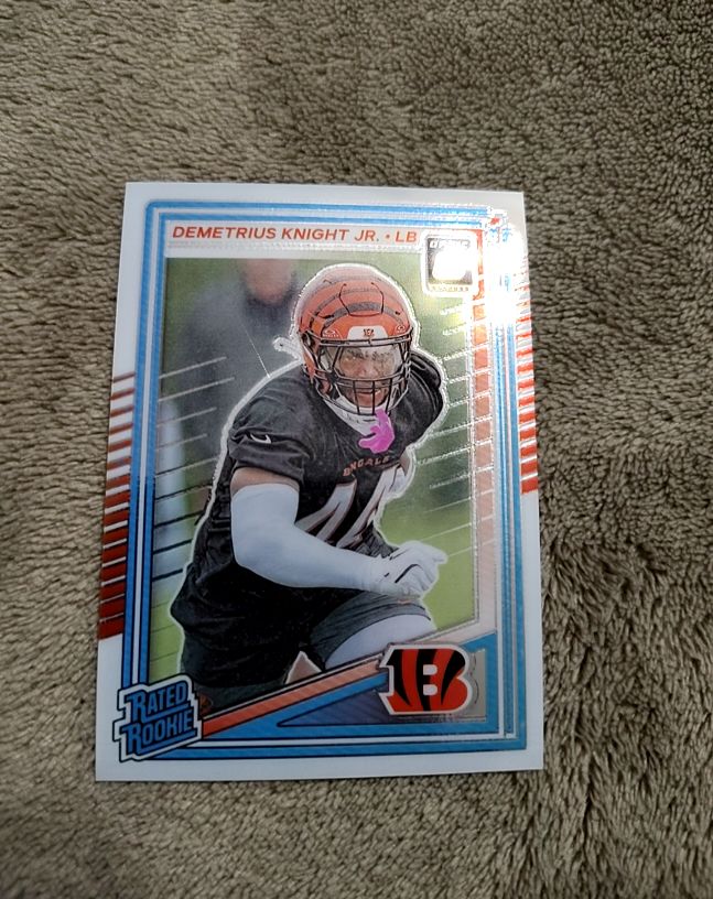 2025 Panini Donruss Optic #296 Demetrius Knight Jr. — front