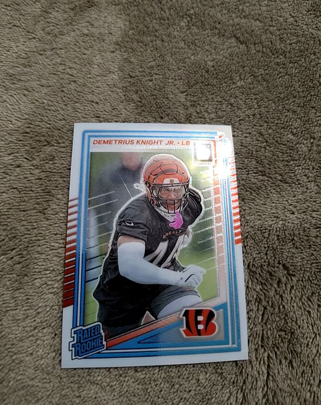 2025 Panini Donruss Optic #296 Demetrius Knight Jr. — front
