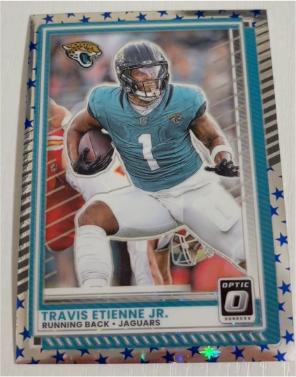2024 Donruss Optic #89 Travis Etienne Jr. — front