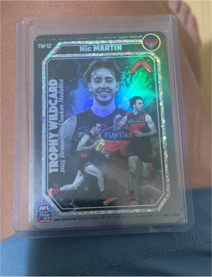 2023 Wild Card #TW-12 Nic Martin — front