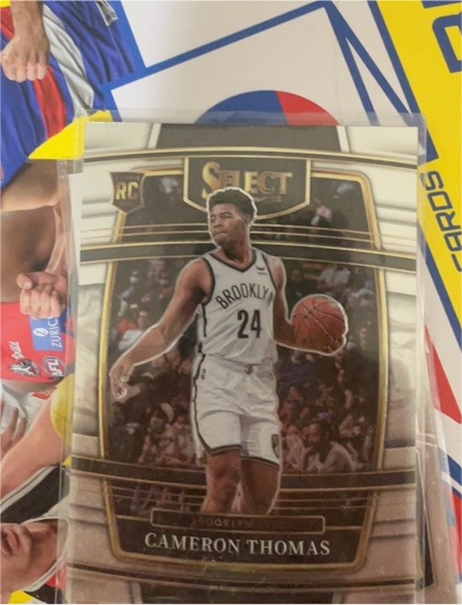 2021-22 Panini Select #21 Cameron Thomas — front