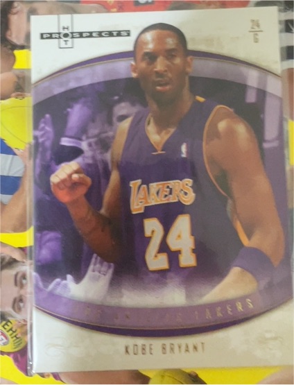 2007-08 Fleer Hot Prospects #1 Kobe Bryant — front