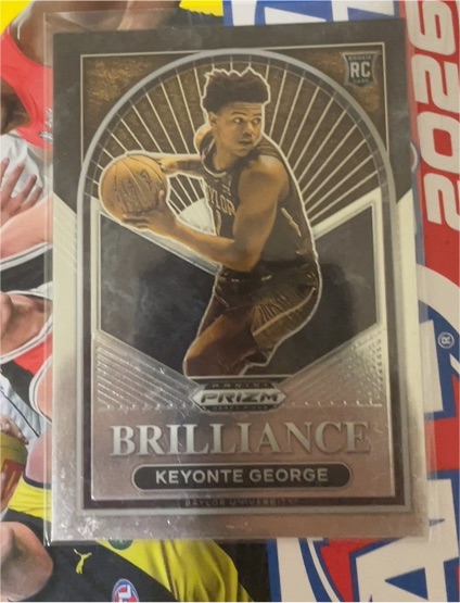 2023 Panini Prizm Draft Picks #14 Keyonte George Brilliance — front