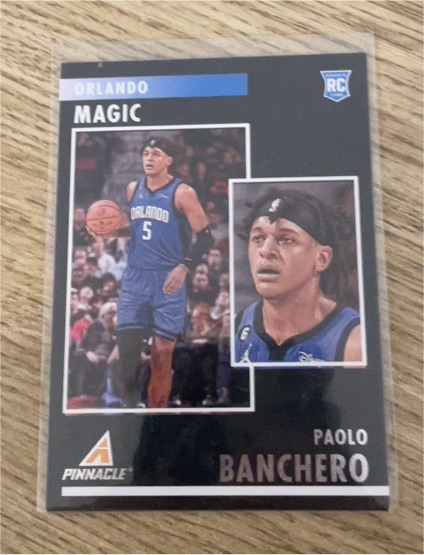 2022-23 Panini Chronicles Pinnacle #99 Paolo Banchero — front