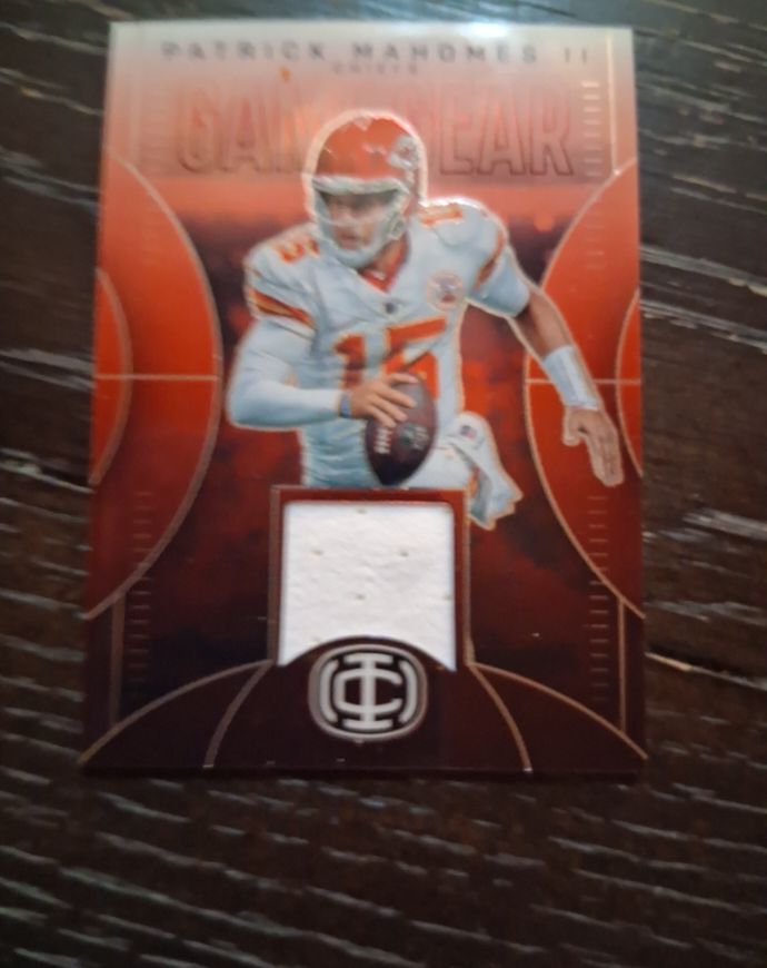 2025 Panini Icon Collection #GG-5 Patrick Mahomes II — front