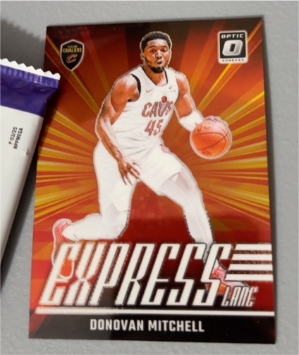 2024-25 Panini Donruss Optic #12 Donovan Mitchell Express Lane — front