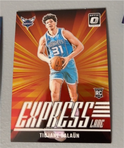 2024-25 Panini Donruss Optic #8 Tidjane Salaün Express Lane — front