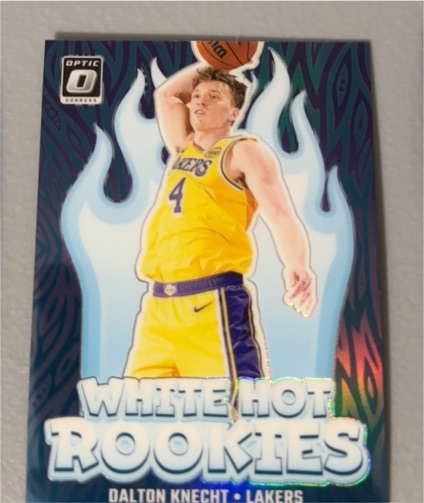 2024-25 Donruss Optic #9 Dalton Knecht White Hot Rookies — front
