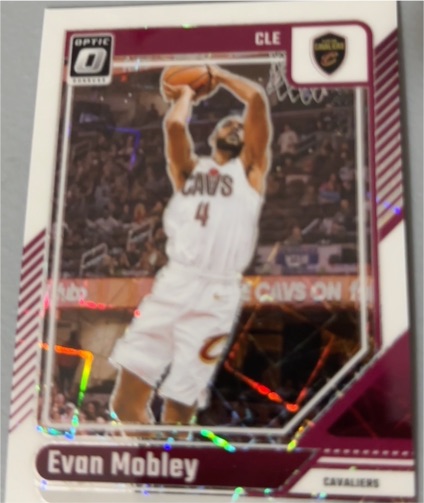 2024-25 Panini Donruss Optic #121 Evan Mobley — front