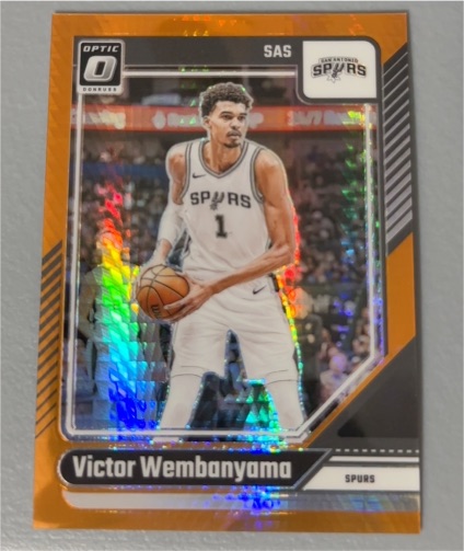 2024-25 Panini Donruss Optic #45 Victor Wembanyama — front