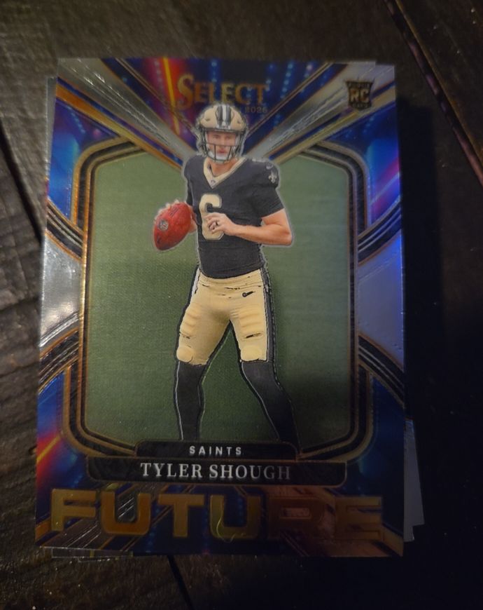 2025 Panini Select #17 Tyler Shough Select Future Rookie — front