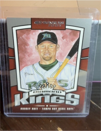 2005 Donruss #22 Aubrey Huff Diamond Kings — front