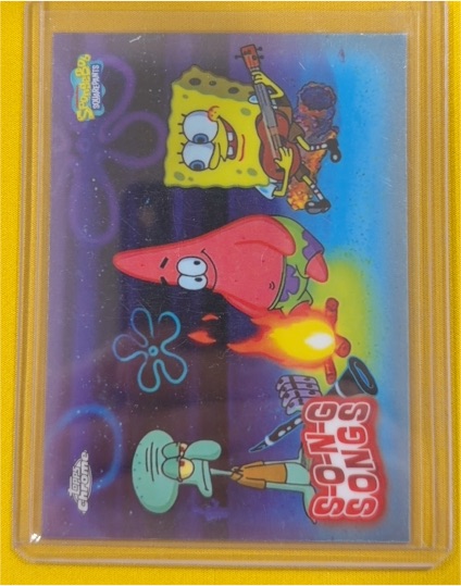 2025 Topps Chrome SpongeBob SquarePants #S-2 Campfire Song Song — front
