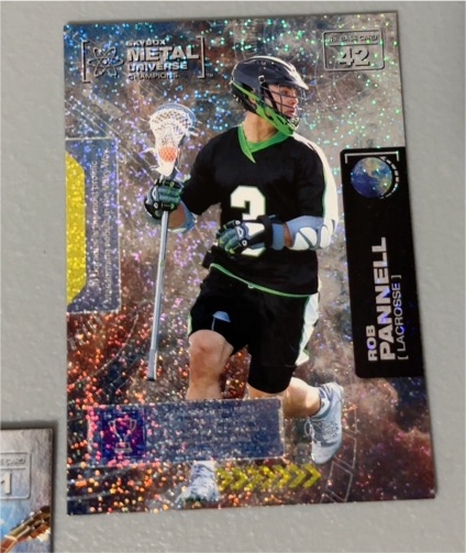 2021 Skybox Metal Universe Champions #42 Rob Pannell — front