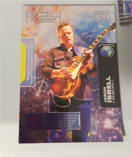 2021 Skybox Metal Universe Champions #51 Jason Isbell — front