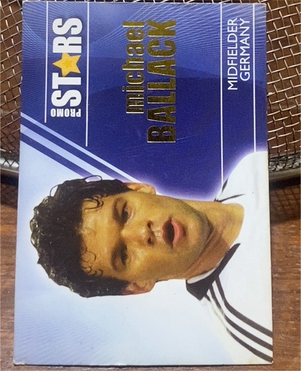 2010 Futera Promo Stars #PR01 Michael Ballack — front