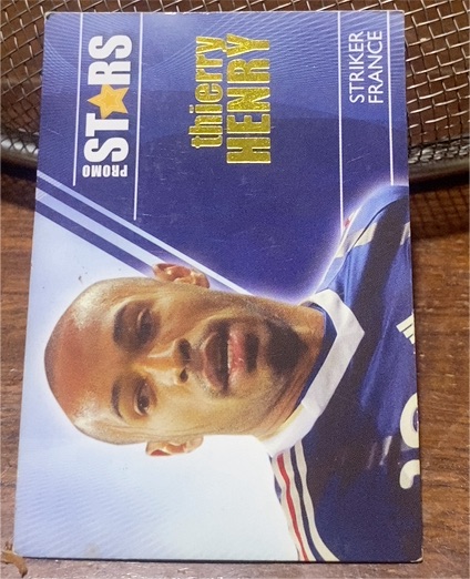 2010 Futera 7-Eleven Promo Stars #PR05 Thierry Henry — front