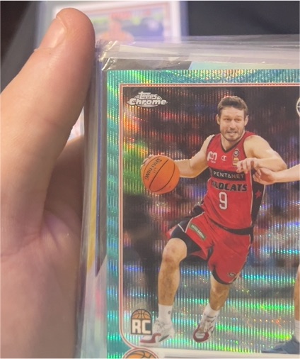 2022-23 Topps Chrome NBL #9 Jesse Wagstaff — front