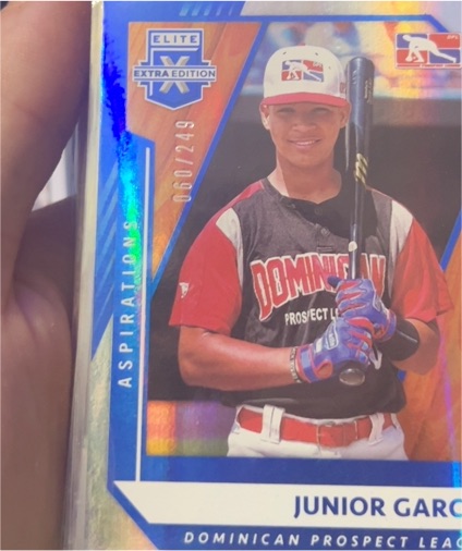 2021 Panini Elite Extra Edition #182 Junior Garcia — front