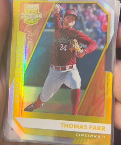 2021 Panini Elite Extra Edition #150 Thomas Farr — front