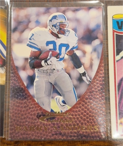 1991 Wild Card #89 Barry Sanders — front